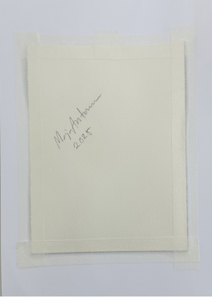 Maja Antoniou, Titel (Aquarell - Original)