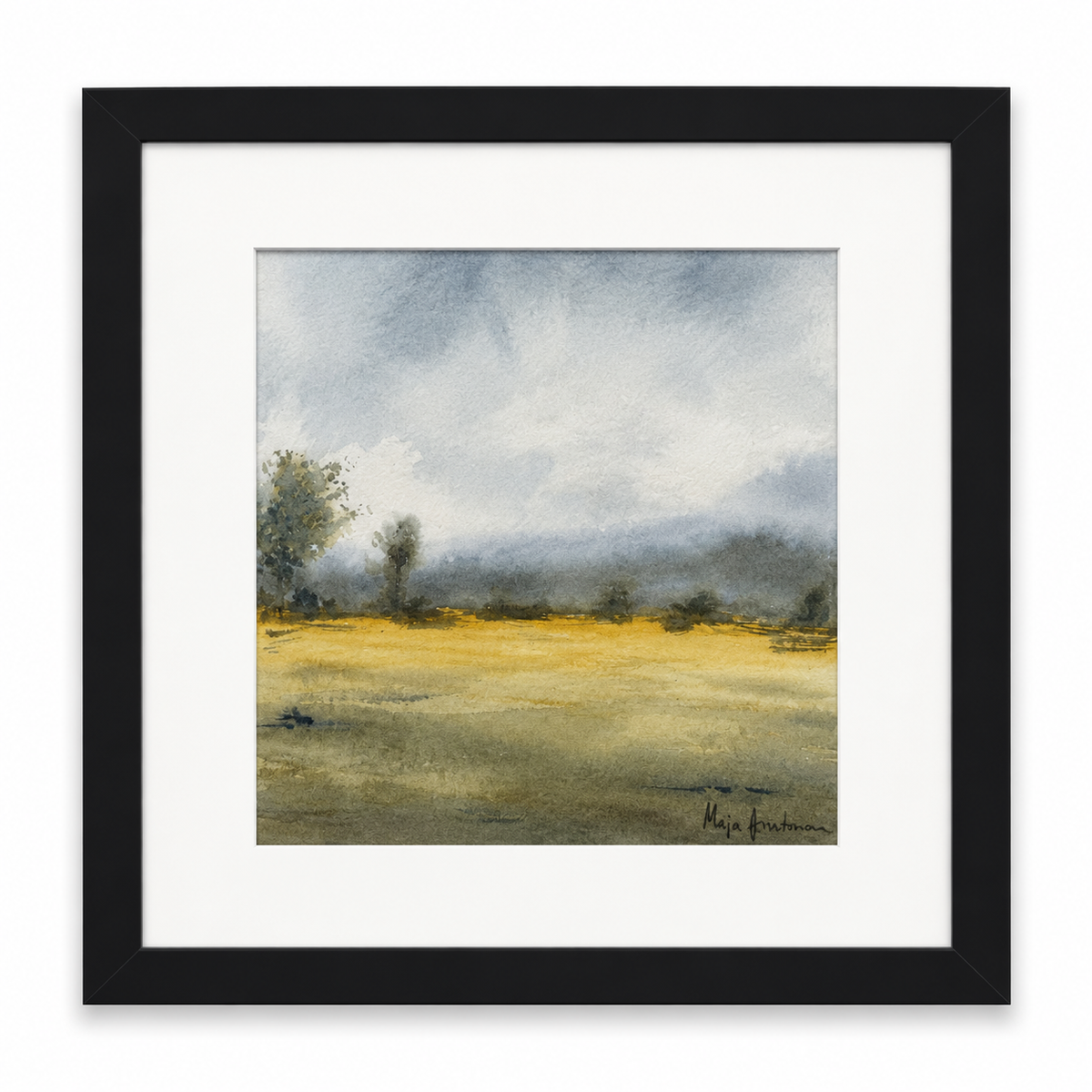 Maja Antoniou, September 1 (Watercolor - Original)