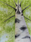 Maja Antoniou, Under björken (Aquarell - Original)