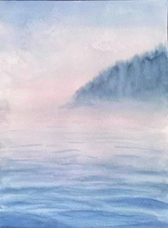 Maja Antoniou, Vågornas vila 2 (Akvarell - Original)