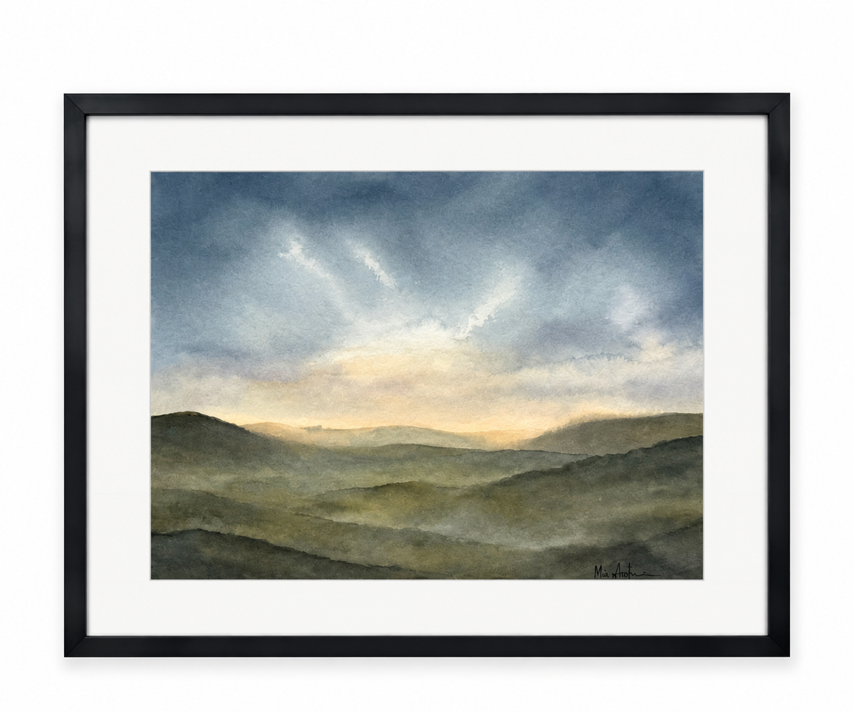 Maja Antoniou, Vida vidder 2 (Watercolor - Original)