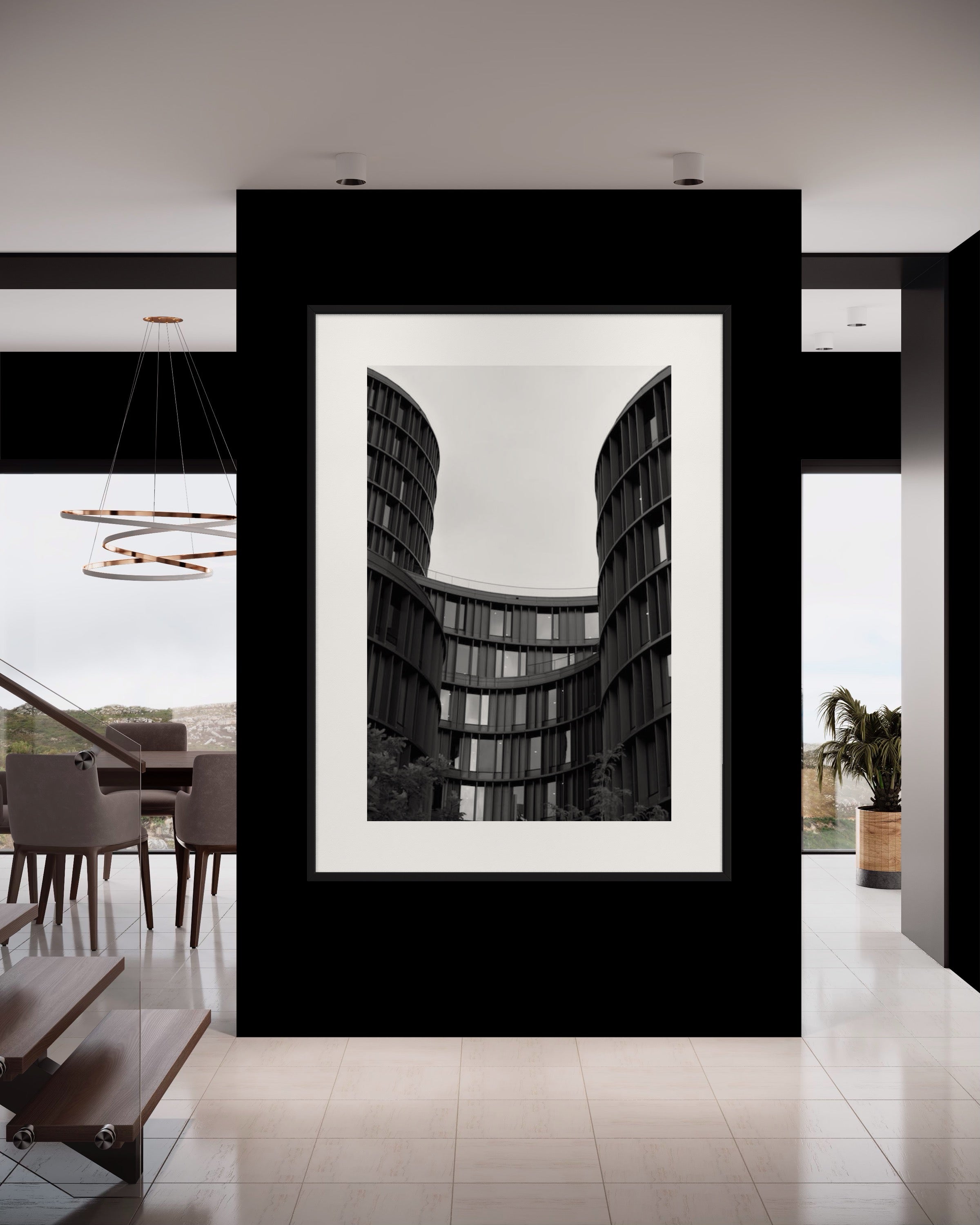 Patrik Lienhart, (Art no. #047) Black House (Photo Fine Art)