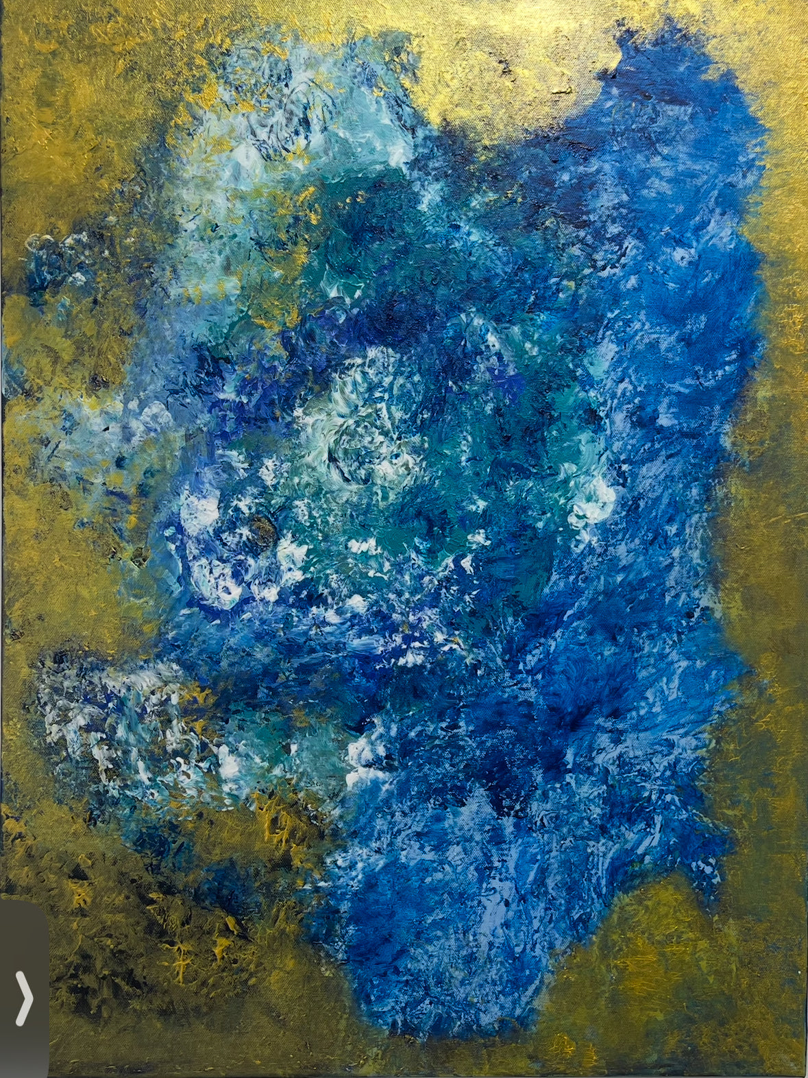 Sabine Garpered, Aurea Aqua 2019 (Original)