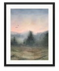 Maja Antoniou, Morgonrodnad (Watercolor - Original)
