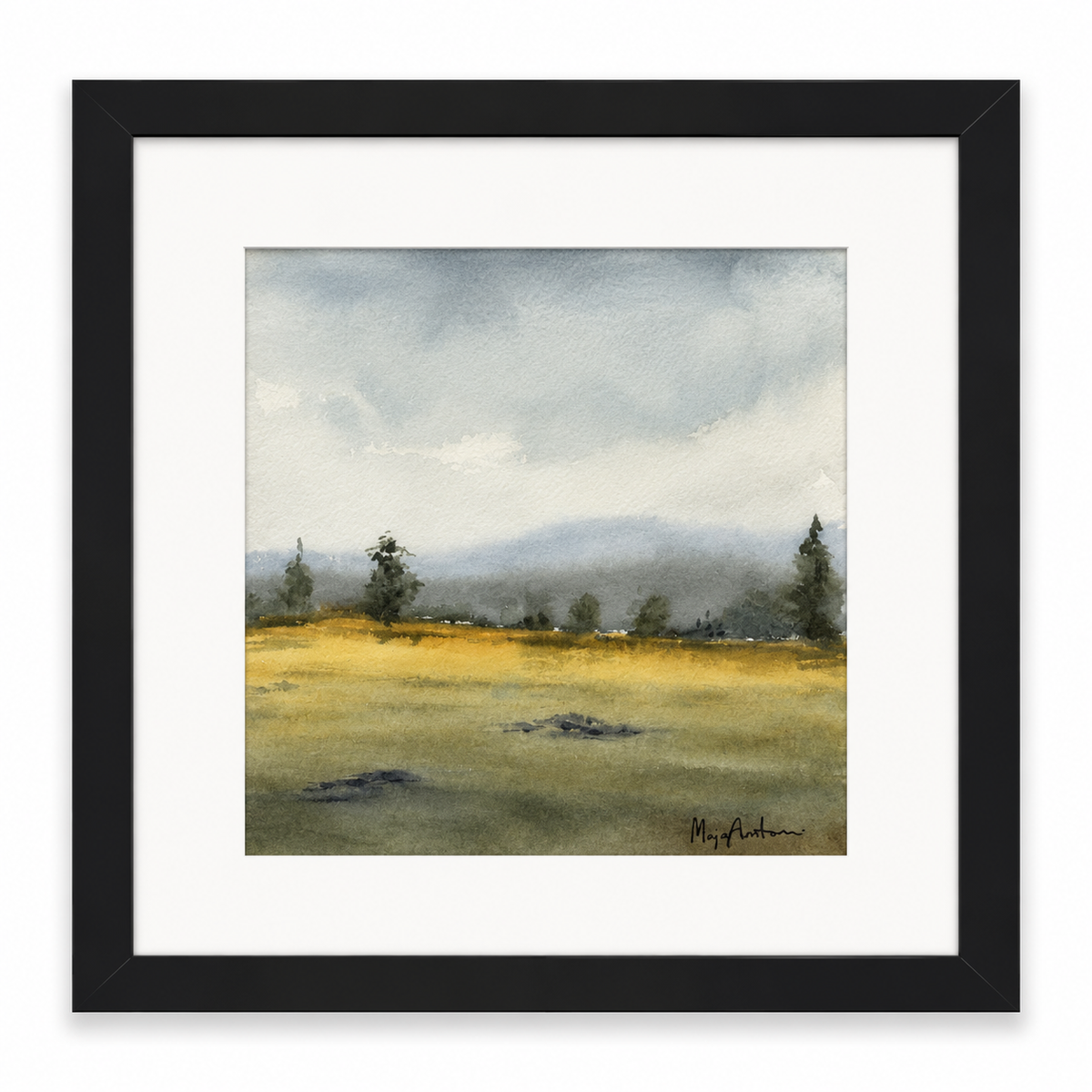 Maja Antoniou, September 2 (Watercolor - Original)