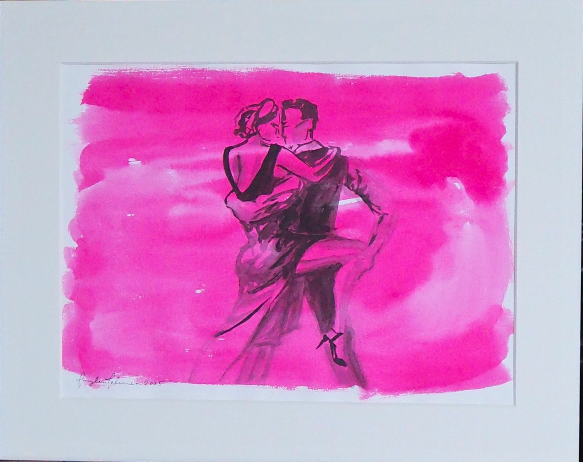 Ingela Johansson, Embrace between breath (Original)