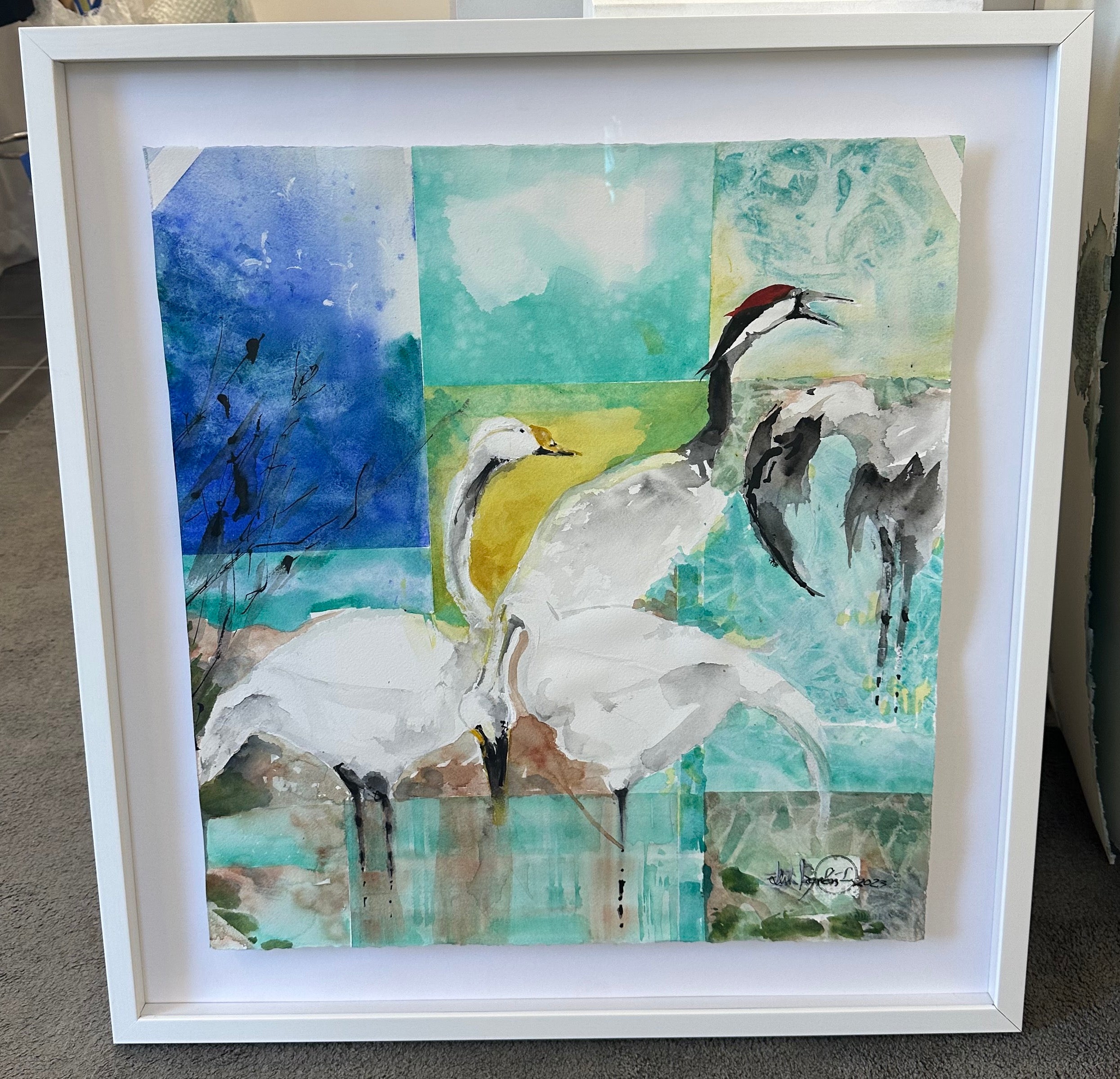 Leila Lagrén, Swansjön 1 (Original)