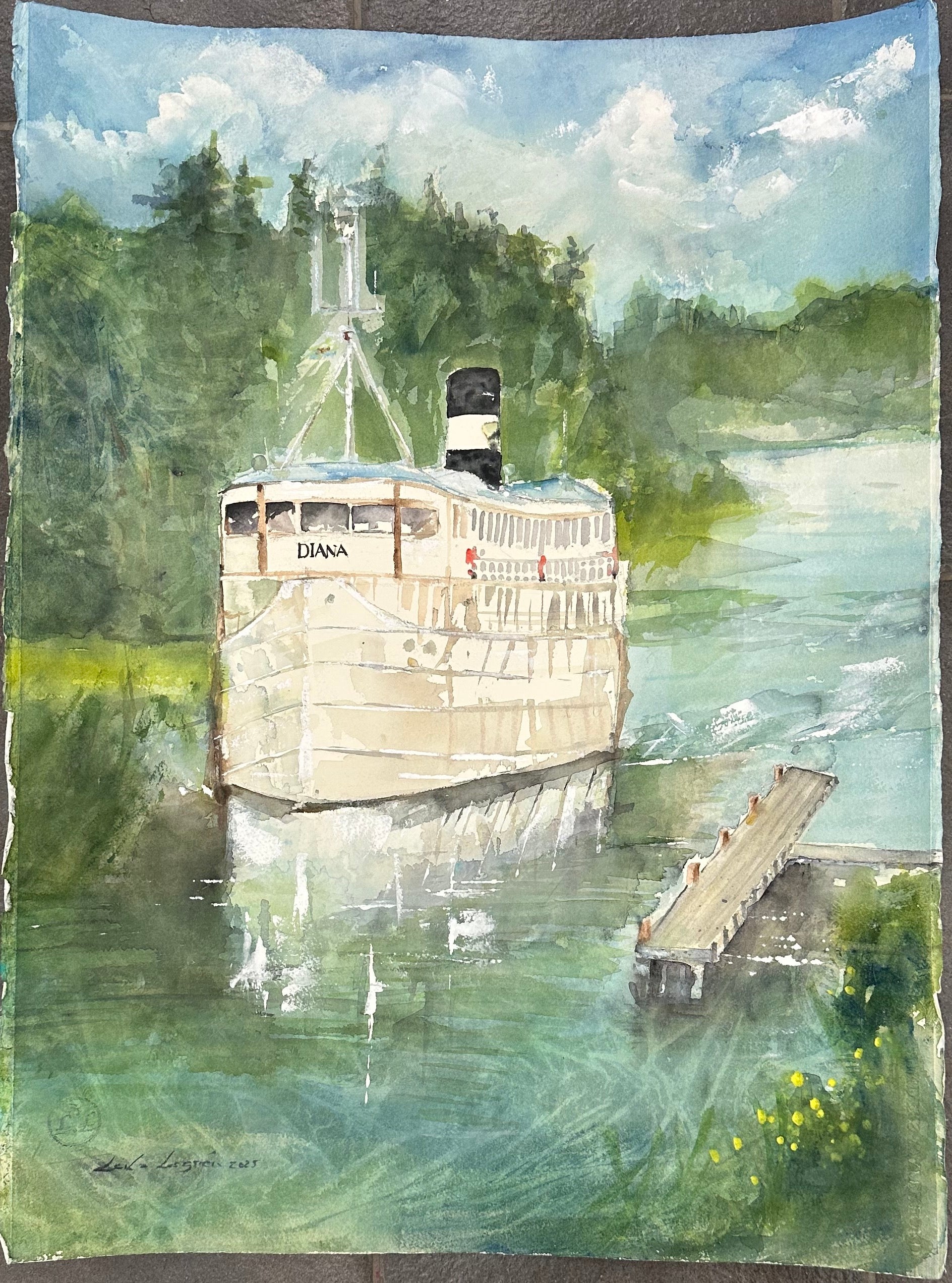 Leila Lagrén, Diana (Original)