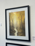 Maja Antoniou, 2. Gyllene stillhet (Watercolor - Original)