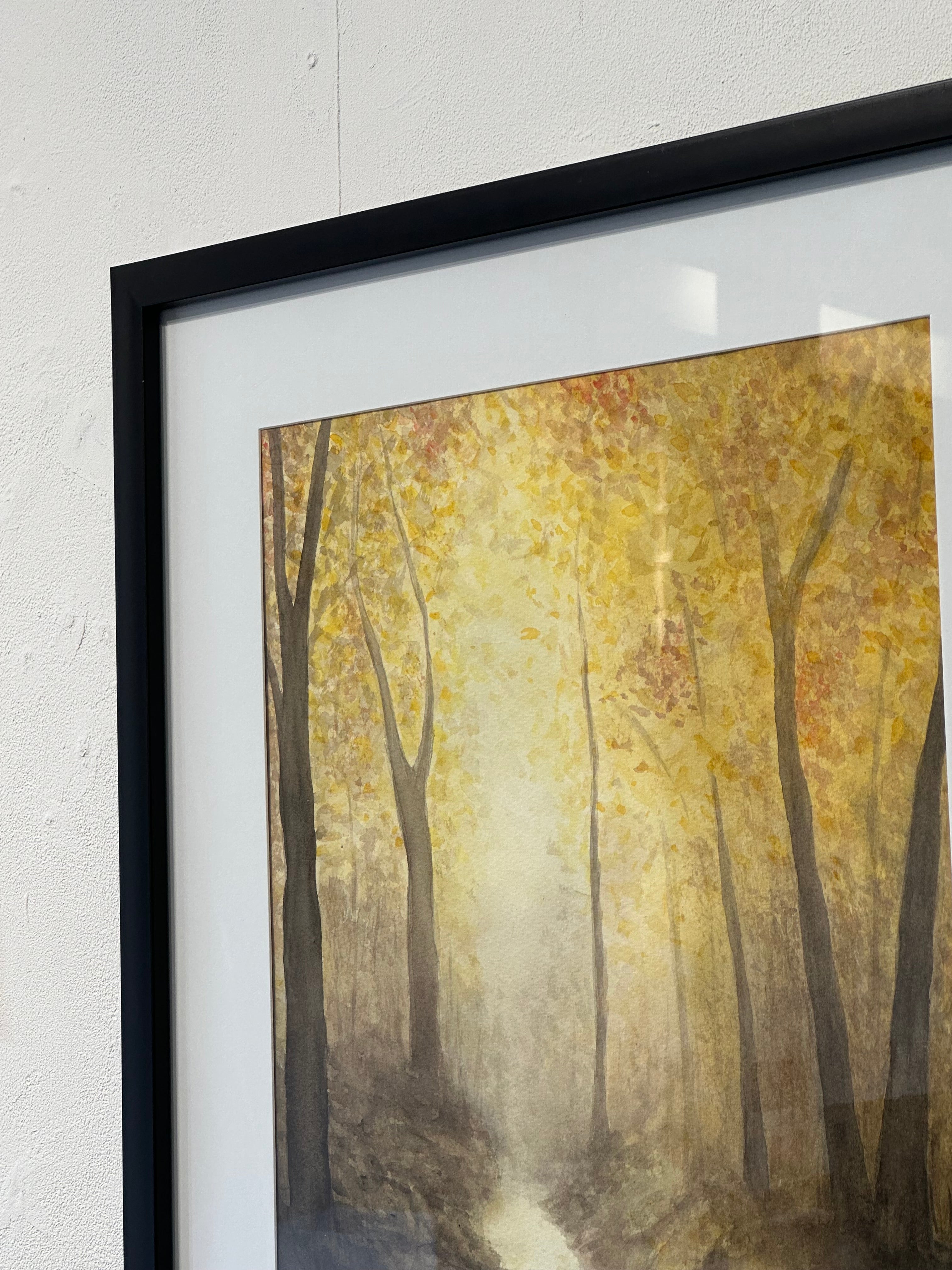 Maja Antoniou, 2. Gyllene stillhet (Watercolor - Original)