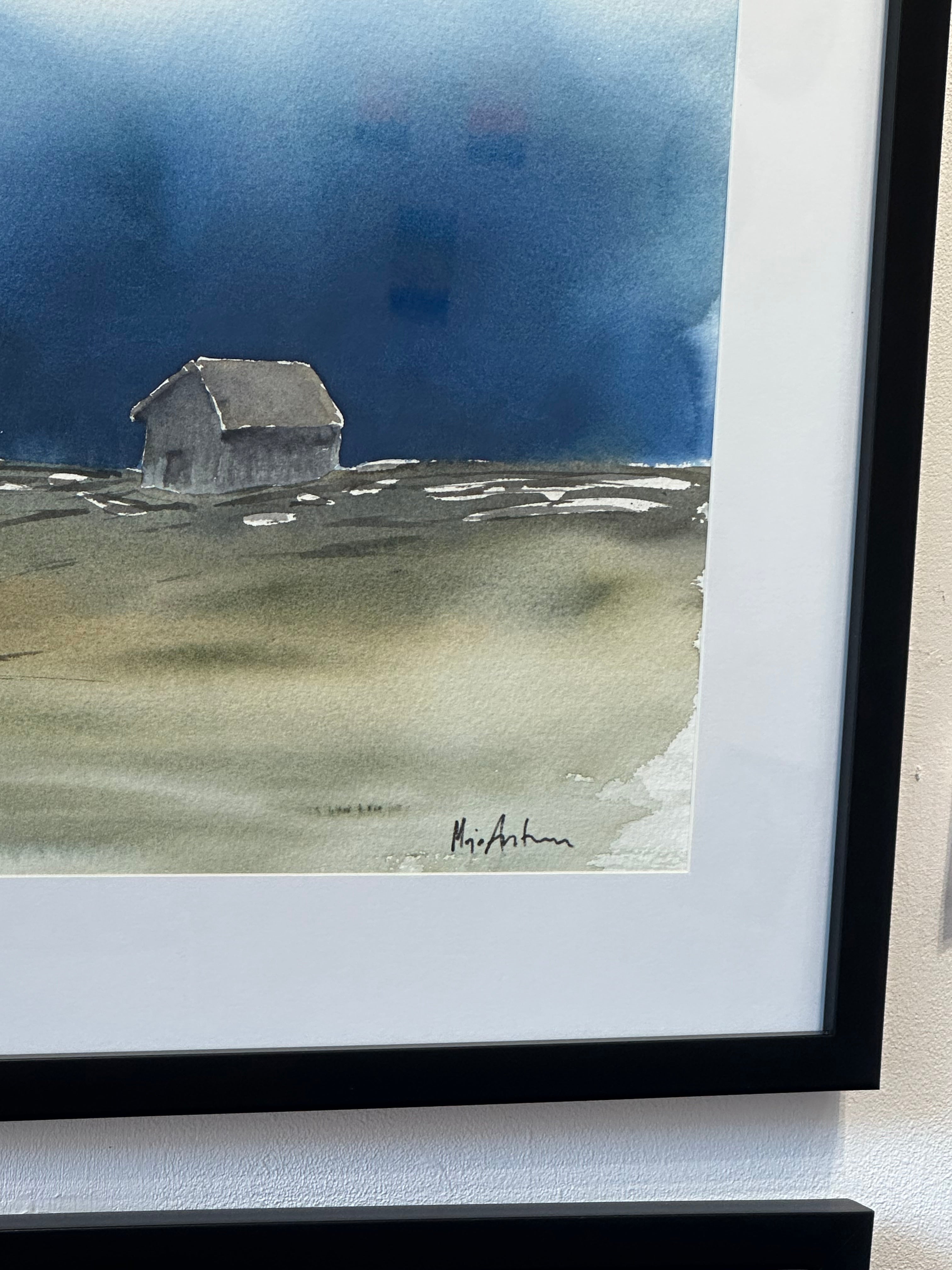 Maja Antoniou, 18. Vid världens ände (Watercolor - Original)