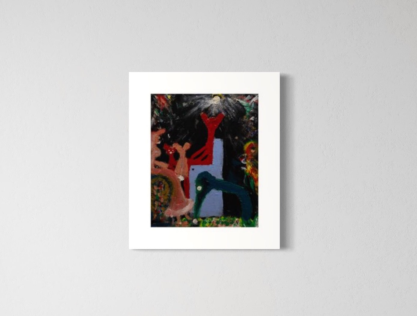 Ted Åström, (Bildende Kunst) #036 Titel: UFO