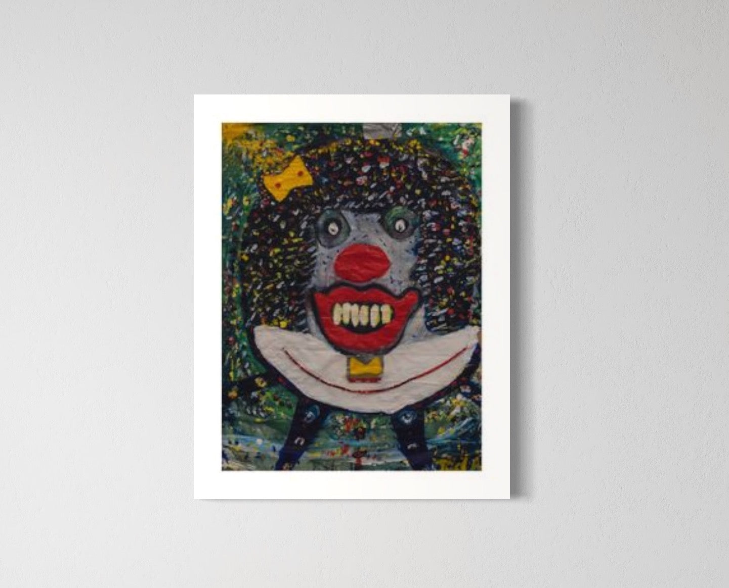 Ted Åström, (Bildende Kunst) #033 Titel: Clown