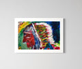 Ted Åström, (Bildende Kunst) #030 Titel: Apache 1864