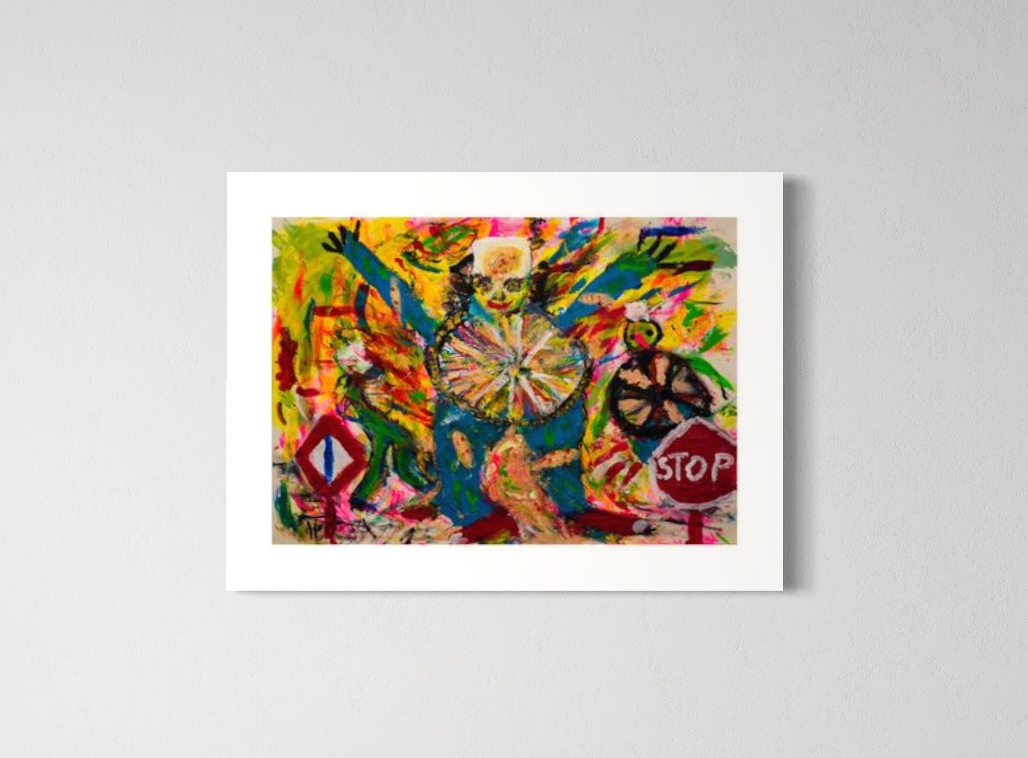 Ted Åström, (Fine Art) #009 Titel: Självporträtt