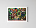 Ted Åström, (Fine Art) #027 Titel: Penningjakt