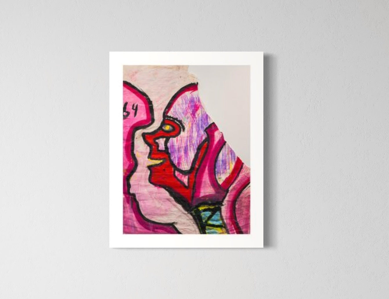 Ted Åström, (Fine Art) #004 Titel: Der Älteste (halvt huvudlöst) 64