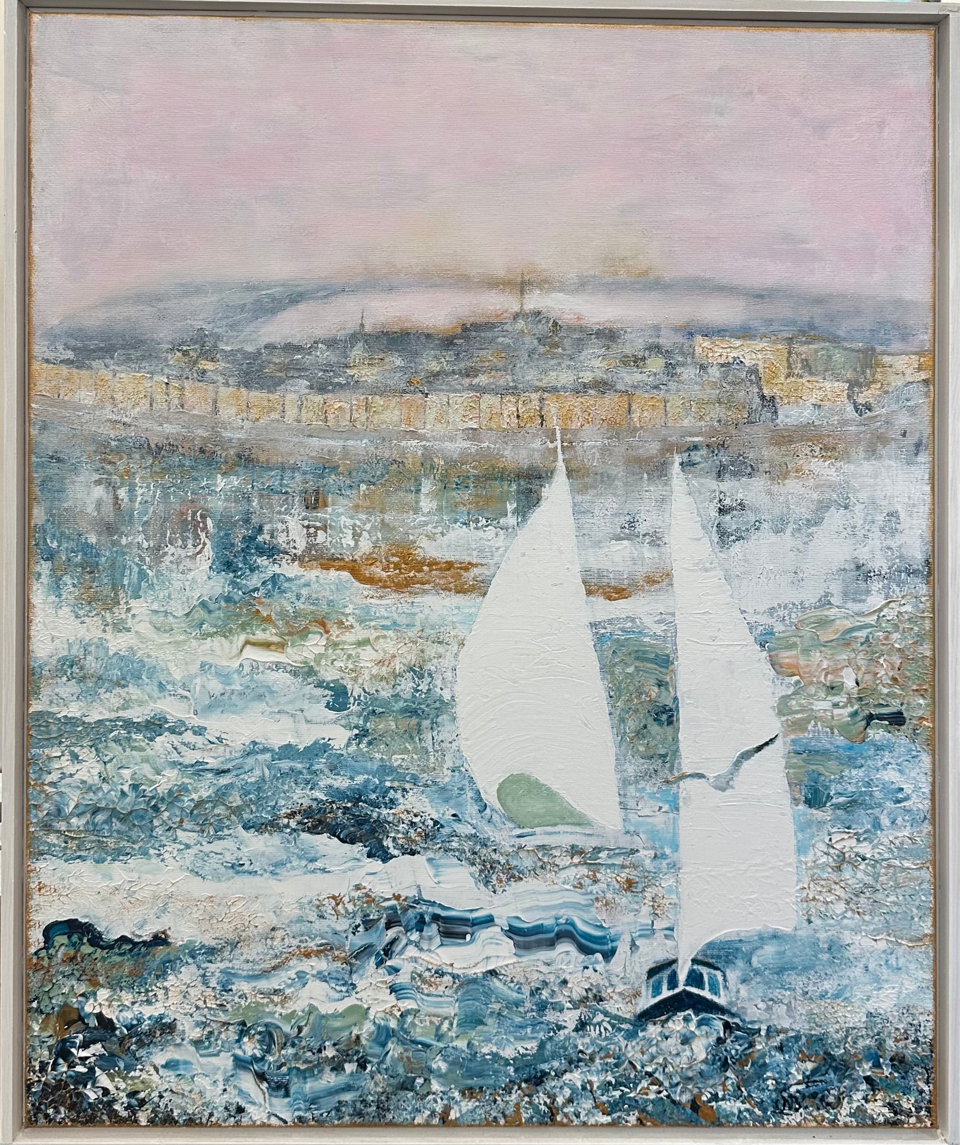 Nina Björk, Morgondis över Gamla Stan (Original)