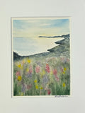 Maja Antoniou, Sommar vid havet (Akvarell - Original)