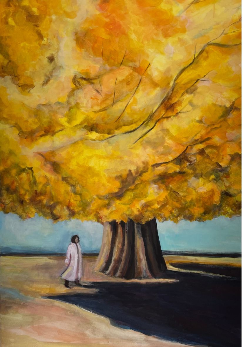 Ingela Johansson, Golden Tree (Original)