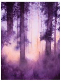 Maja Antoniou, 25. Glöd (Aquarell - Original)