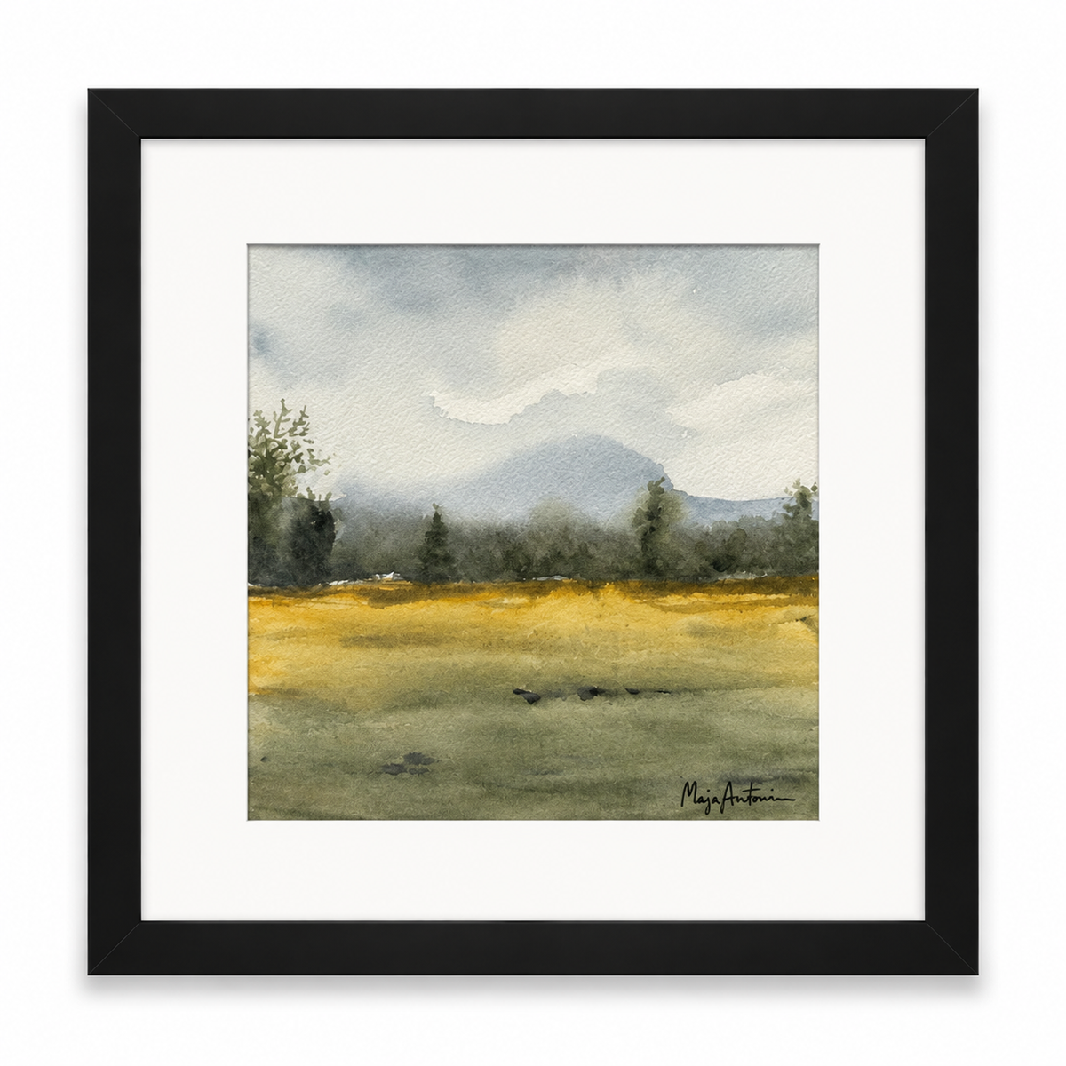 Maja Antoniou, September 3 (Watercolor - Original)