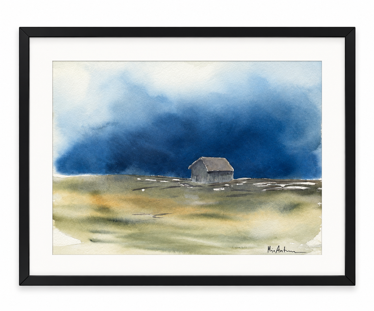 Maja Antoniou, 18. At World's End (Watercolor - Original)
