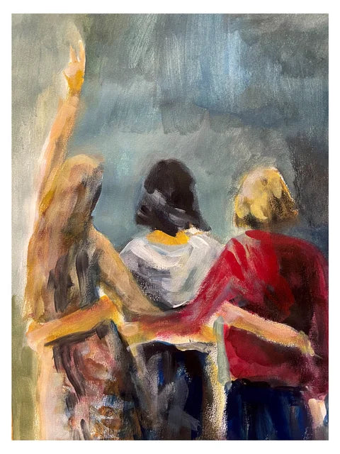 Ingela Johansson, Women, life, freedom (Fine Art)